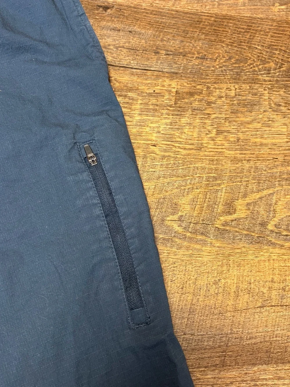 Vuori Ripstop Climber Pants V412 Mens Medium Blue Stretch Pockets Drawstring